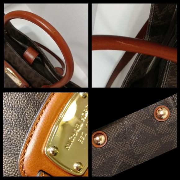 Michael Kors Brown Hamilton EW Tote - Picture 7 of 8